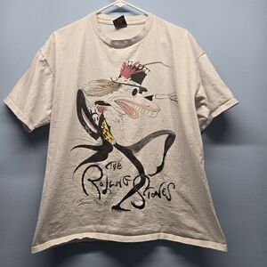 Vintage Brockum 1994 The Rolling Stones Voodoo Lounge Gerald Scarfe TShirt XL